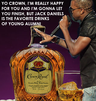 Kanye and Crown Royal